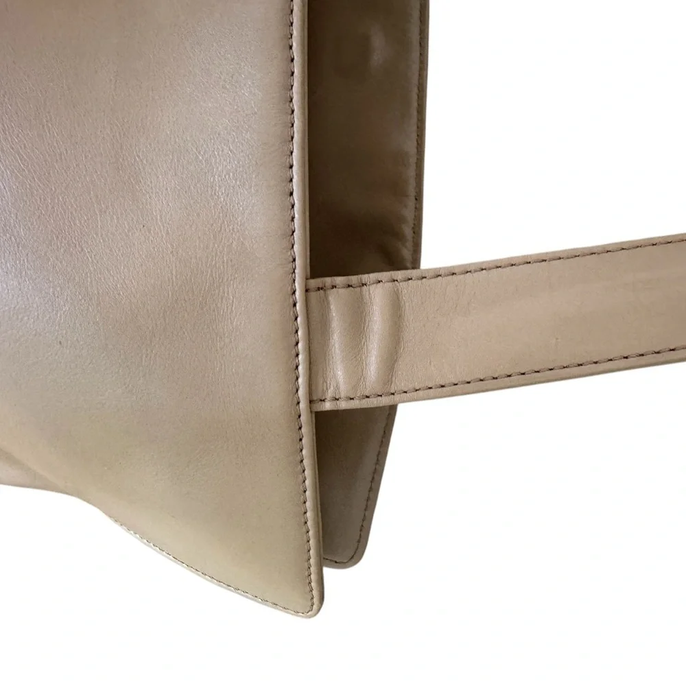 Chanel Shoulder Tote with COA — Yellowish-tan